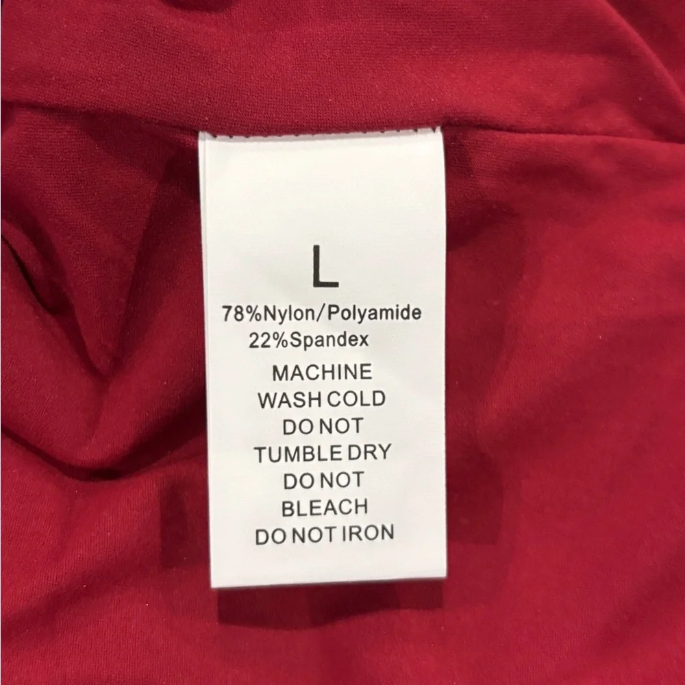 Red Strapless Tube Top - Picture 3 of 3